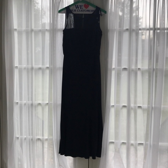 Patra black dress - soft flowy drapey material - Picture 1 of 7